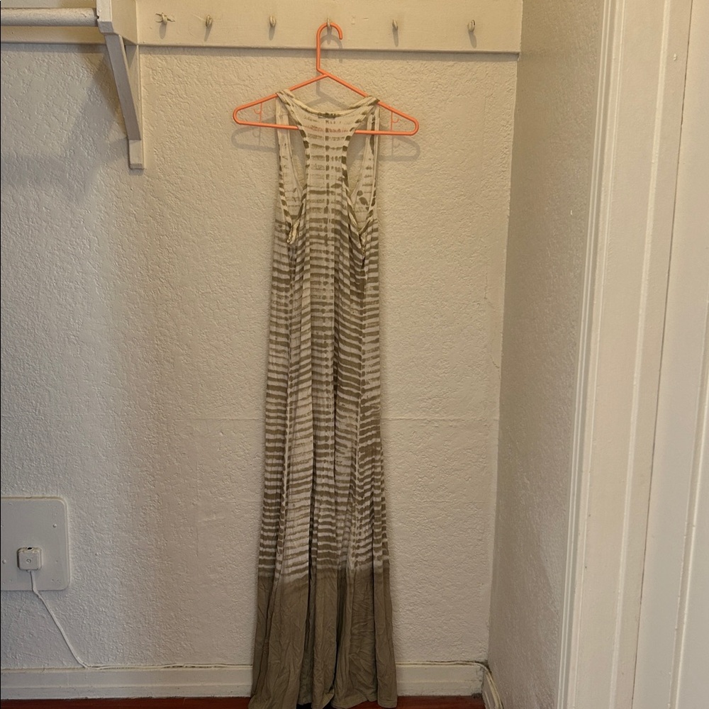 TPARTY MAXI DRESS OLIVE 🫒 STRIPES - Picture 4 of 4